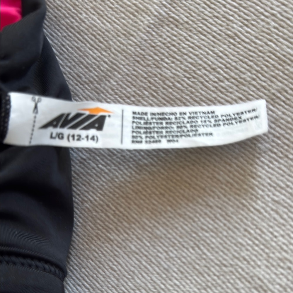 Avia Reversible Swim Bikini top and bottom black & stripes - Picture 11 of 15